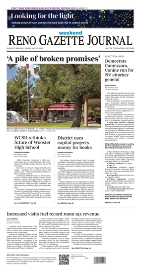 Cover of Reno Gazette Journal