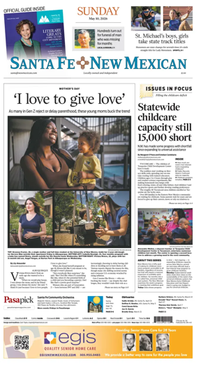 Cover of Santa Fe New Mexican