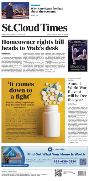 Cover of St. Cloud Times