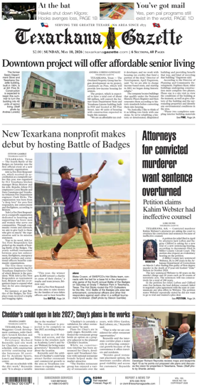 Cover of Texarkana Gazette