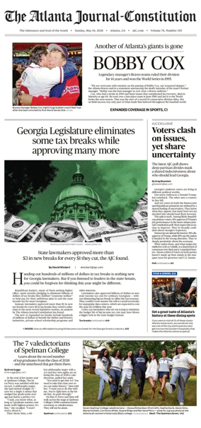 Cover of The Atlanta Journal-Constitution