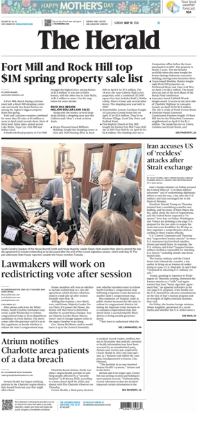 Cover of The Herald (Rock Hill)