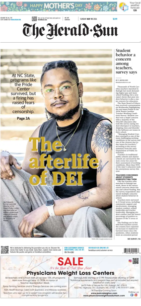 Cover of The Herald Sun (Sunday)