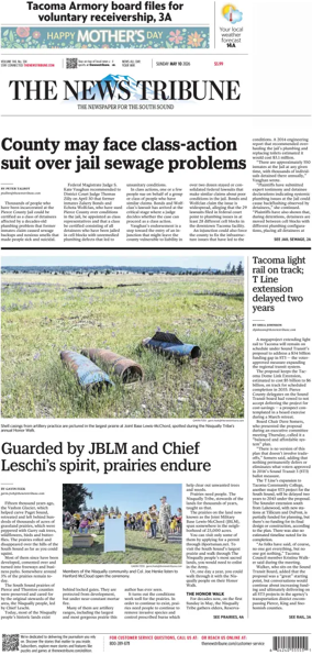 Cover of The News Tribune