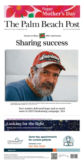 Cover of The Palm Beach Post