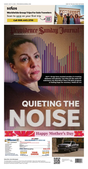 Cover of The Providence Journal