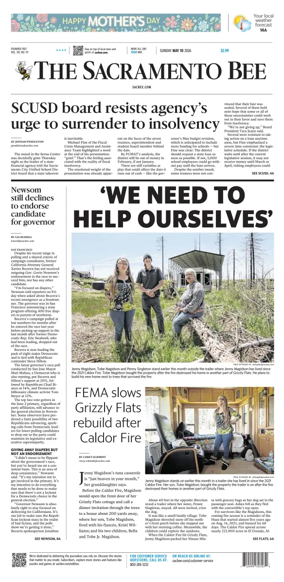 Cover of The Sacramento Bee (Sunday)