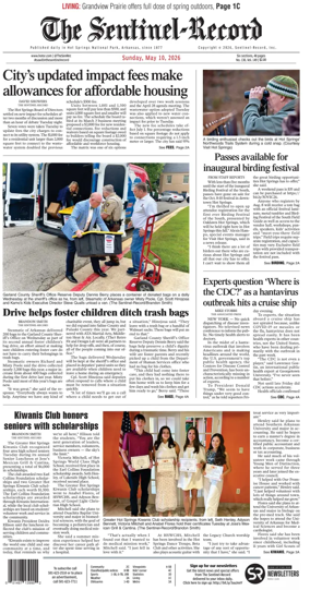 Cover of The Sentinel-Record