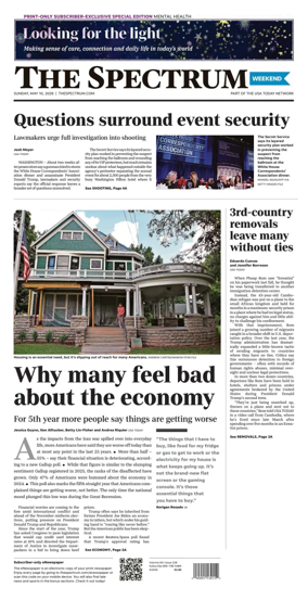 Cover of The Spectrum & Daily News