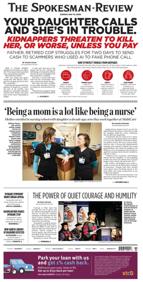 Cover of The Spokesman-Review (Spokane)