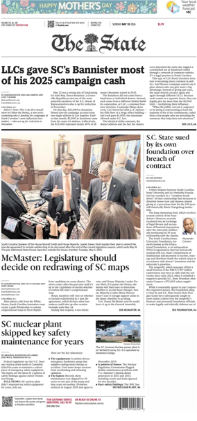 Cover of The State (Sunday)