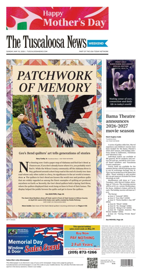 Cover of The Tuscaloosa News
