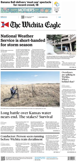 Cover of The Wichita Eagle (Sunday)