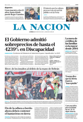 Cover of La Nacion