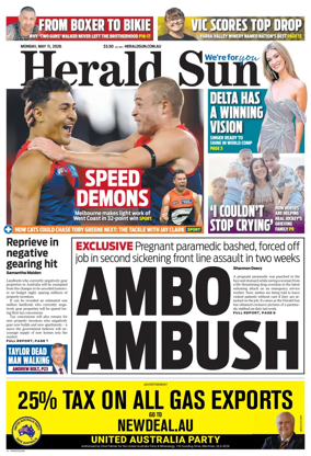 Cover of Herald Sun