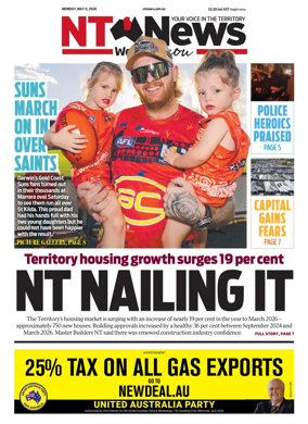 Cover of NT News