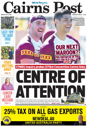 Cover of The Cairns Post