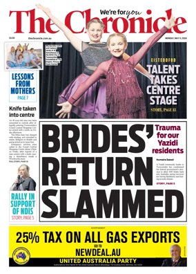 Cover of The Chronicle
