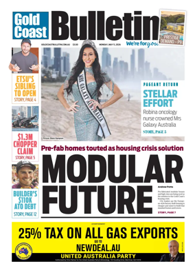 Cover of The Gold Coast Bulletin