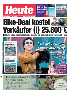 Cover of Heute - Niederosterreich Ausgabe