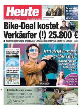 Cover of Heute - Oberosterreich Ausgabe