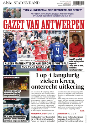 Cover of Gazet van Antwerpen Stad en Rand