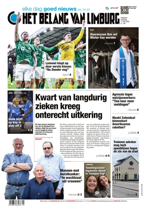 Cover of Het Belang van Limburg