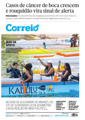 Cover of Correio da Bahia