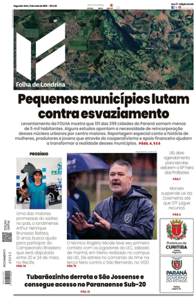 Cover of Folha de Londrina