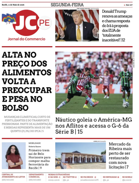 Cover of Jornal do Commercio