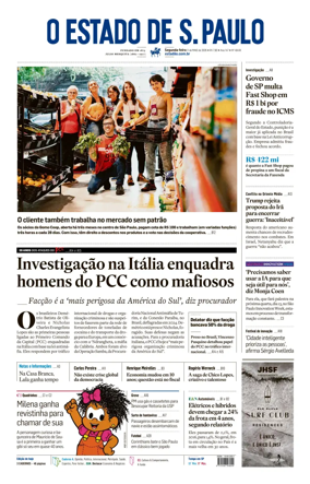 Cover of O Estado de S. Paulo