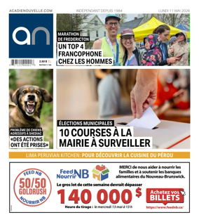 Cover of Acadie Nouvelle