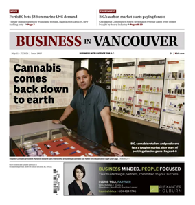 Cover of Business in Vancouver
