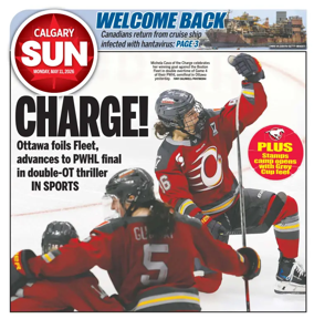 Cover of Calgary Sun