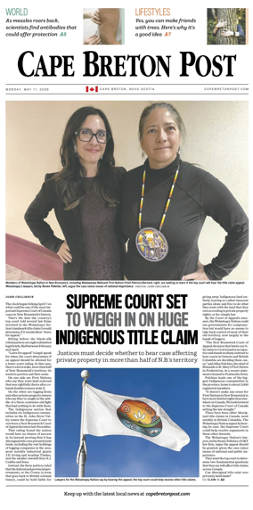 Cover of Cape Breton Post