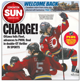 Cover of Edmonton Sun