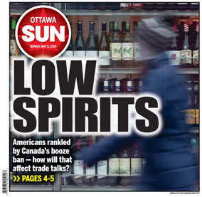 Cover of Ottawa Sun
