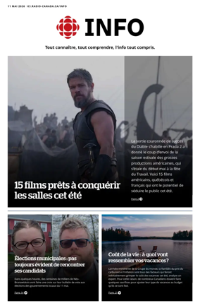 Cover of Radio-Canada Info