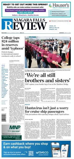 Cover of The Niagara Falls Review