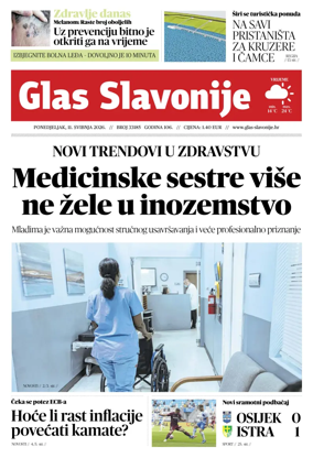 Cover of Glas Slavonije