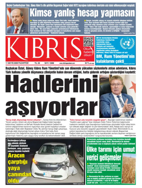 Cover of Kibris Gazetesi