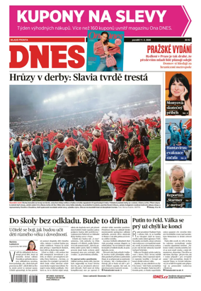 Cover of Dnes Prague Edition