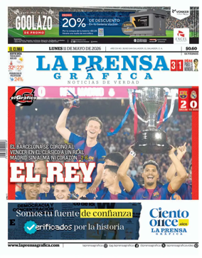 Cover of La Prensa Grafica