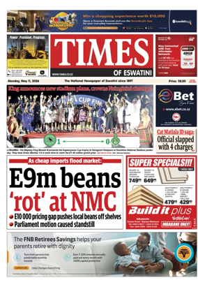Cover of Times of Eswatini