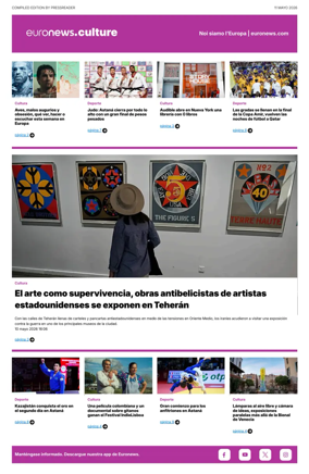 Cover of Euronews Culture and Sport (Spanish) Compiled Edition