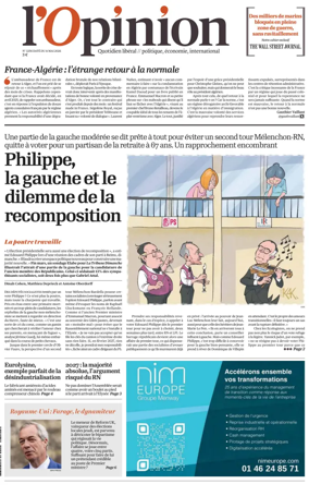 Cover of L'Opinion
