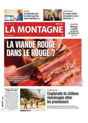 Cover of La Montagne (Montlucon)
