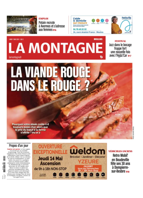 Cover of La Montagne (Moulins)