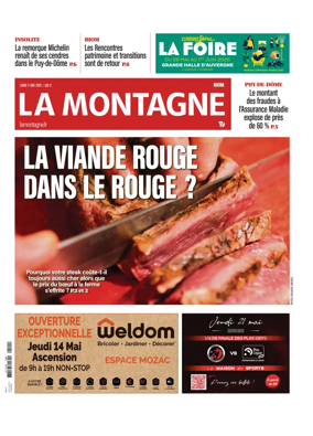 Cover of La Montagne (Riom)