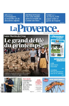 Cover of La Provence Arles